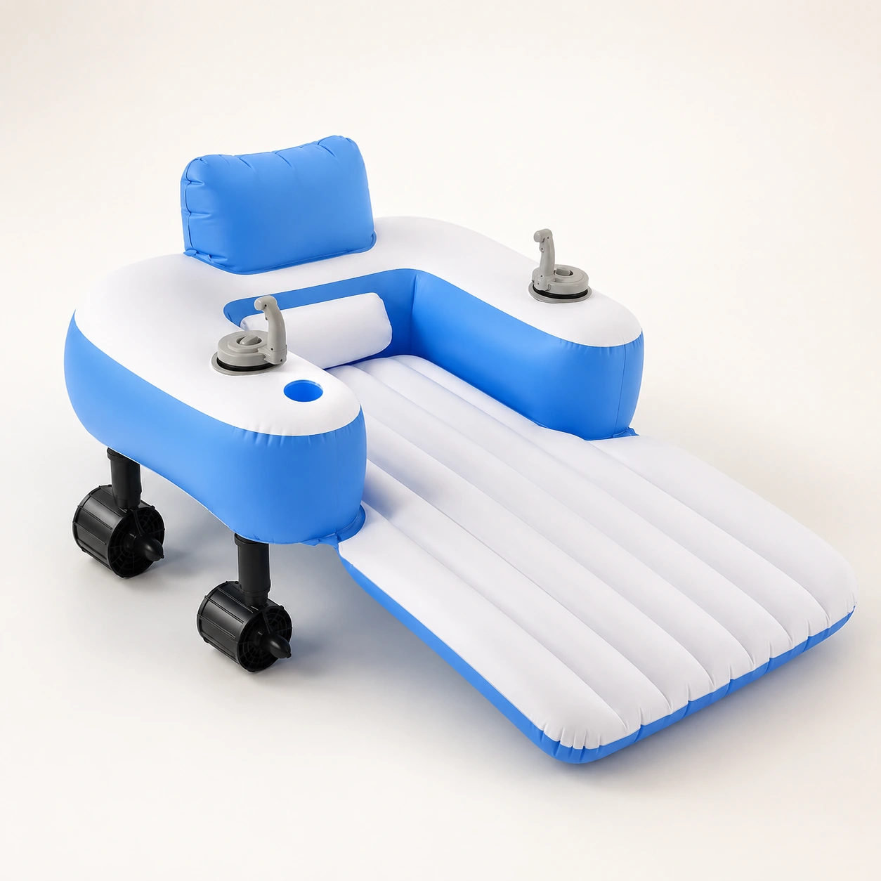 Rechargeable Motorized Pool Lounger - View 1